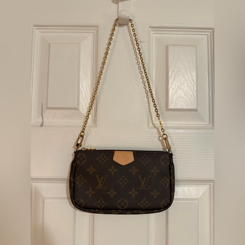 Authentic Louis Vuitton Monogram Mini Pochette Accessoires (from Multi)